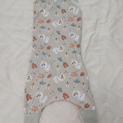 Tender summer sleeping bag mint with legs, 18-36 months