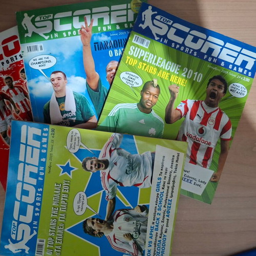 Sporty Jr magazine collection, 13 issues with 4 Top Scorer bonus