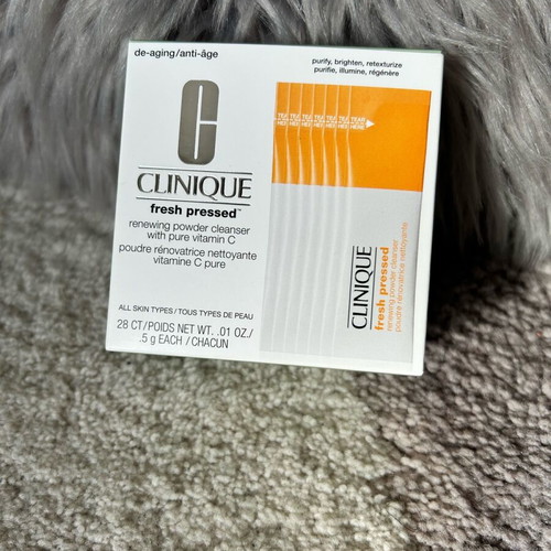 Clinique Fresh Pressed Powder Cleanser new with Vitamin C