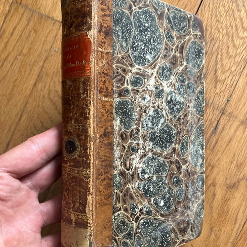 Historie de l’expedition de Russie 1823 used French history book volume 1