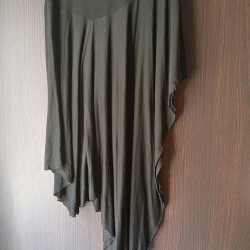 Women's black strapless dress like new, size XL