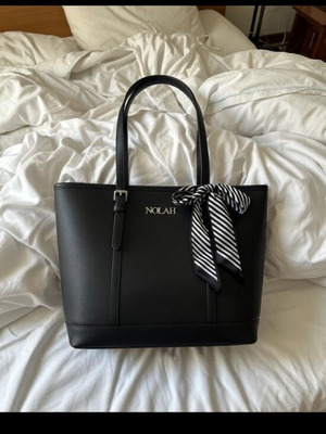 Nolah tote eco-leather shoulder bag like new, large