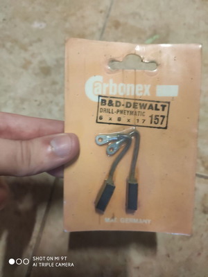 Ανταλλακτικά καρβουνάκια B&D Dewalt drill pneumatik καινούργιο