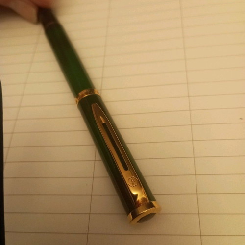 Waterman Preface Roller Ball green lacquer like new