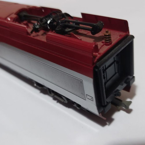 Eurostar Thalys high-speed train car Mehano H0 scale 1:87