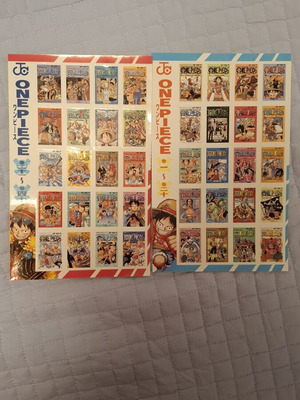 Φύλλα αυτοκόλλητων One Piece Shonen Jump
