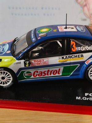 Ford Focus WRC Rally Monte Carlo 2007 1/43 scale model