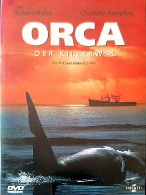 Orca Killer Whale DVD used, thriller with subtitles