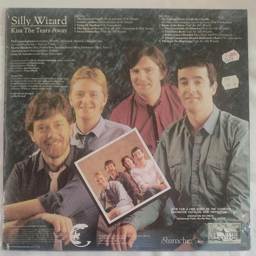 Silly Wizard Kiss The Tears Away vinyl record used, folk