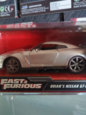 Fast & Furious Die-Cast Brian's Nissan GT-R (R35) 1:32 scale like new