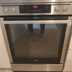 AEG CCB6670APM ηλεκτρική κουζίνα μεταχειρισμένη με κεραμικές εστίες και πυρόλυση