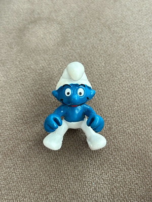 Smurf miniature figure used