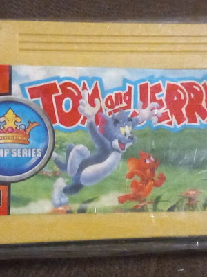Tom and Jerry 8-bit game cartridge used for Nintendo