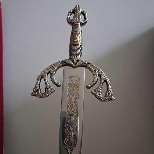 Decorative Letter Opener sword design like new with box