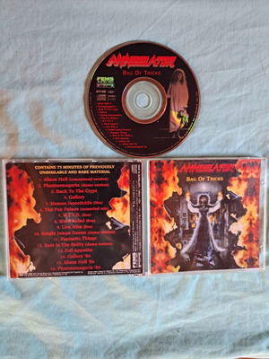 Annihilator Bag Of Tricks CD μεταχειρισμένο, Metal, 1994 Japan