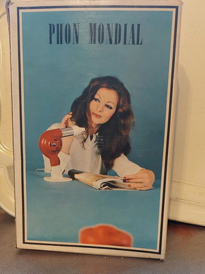 Phon Mondial hair dryer from the 70s like new