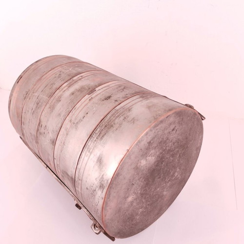 Copper chest used with 5 trays and salt cellar