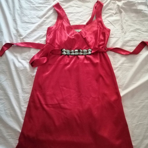 Formal dress red like new, size M