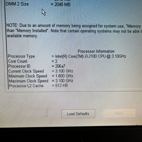 Intel Core i3-2100 Σαν καινούργιο, δοκιμασμένος επεξεργαστής 3.10GHz
