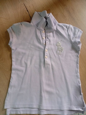 Ralph Lauren kids blouse soft purple like new, 7 years old