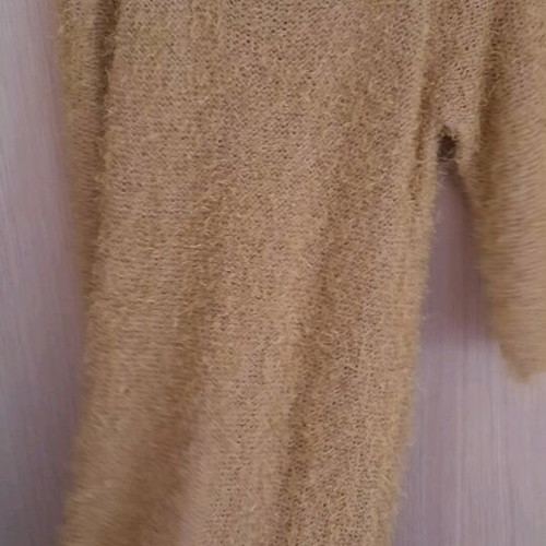 Knitted dress mustard color ICHI like new
