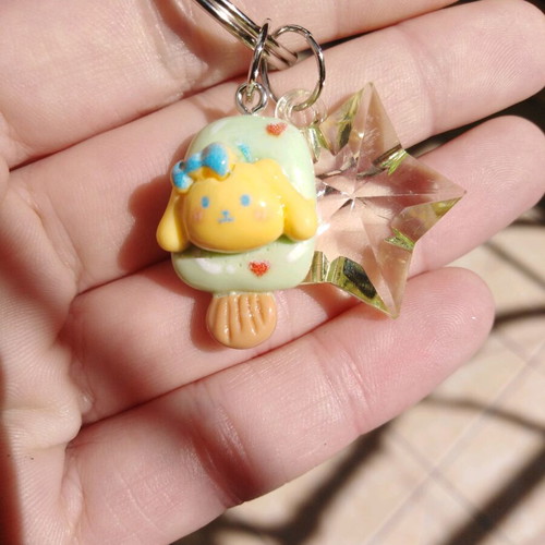 Μπρελόκ παιδικό Sanrio καινούργιο με lomo card
