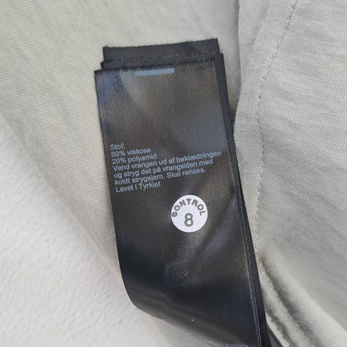 All Saints Agnes Parka women's light jacket size M grey like new