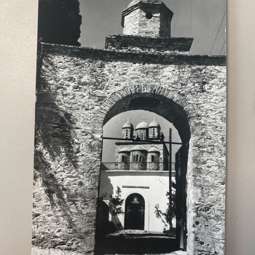 Collectible postcards Holy Monastery of Timios Prodromos Koroni 1970s like new