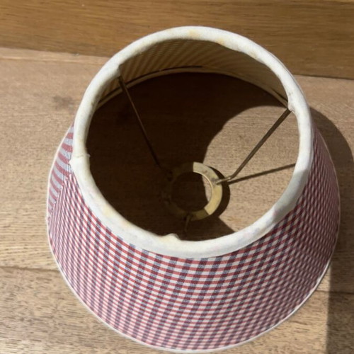 Set of 2 fabric lampshades for table lamps new