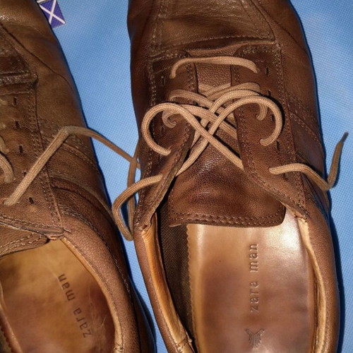 Zara Man Men's Shoes Used Size 45 Brown