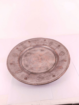Carved wedding tray used, circa 1890