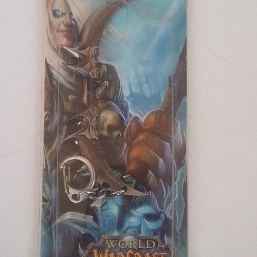 World of Warcraft Wrath of the Lich King Black Bow Keychain new