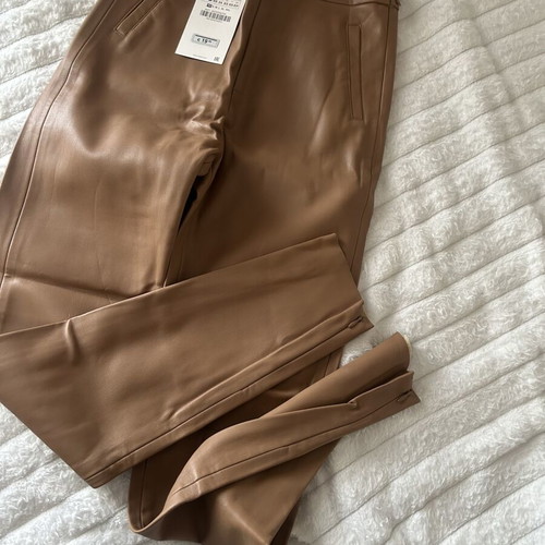 Zara leggings new, beige, size XS