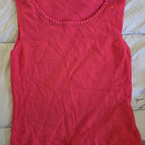 Laurel (Escada) pink top size 36 used, 100% cashmere