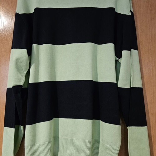 Nautica sweater with green and blue stripes, XL