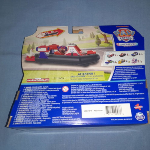 Paw Patrol Search and Rescue Zuma Rescue Hovercraft καινούργιο