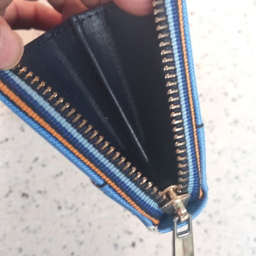 Accessorize blue wallet like new, 20x11cm