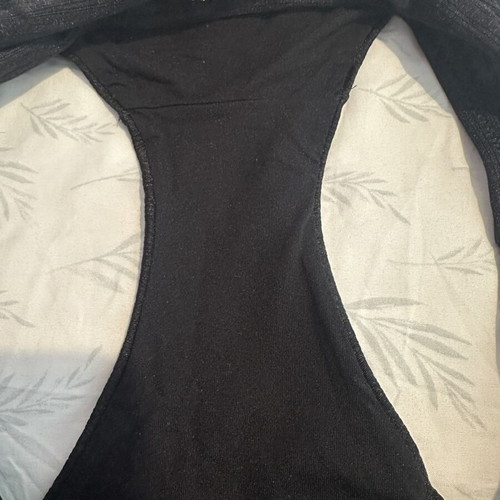 Luna Splendida black swimwear slip XL like new
