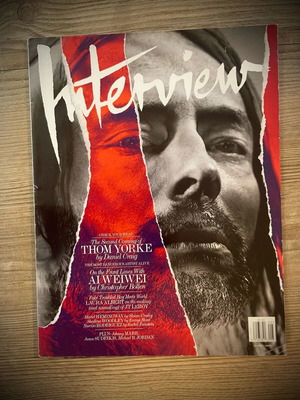 Interview Magazine collectible issue with Thom Yorke like new