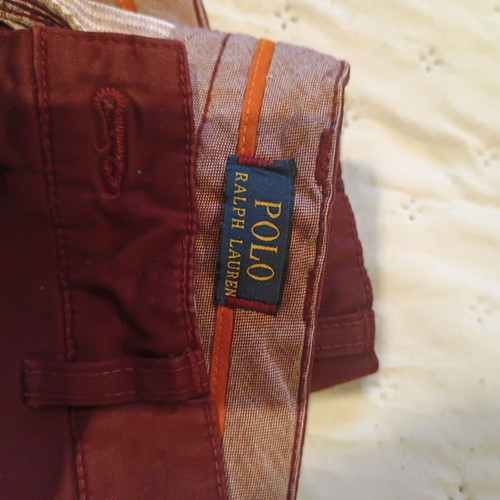 Ralph Lauren pants like new, size L, burgundy