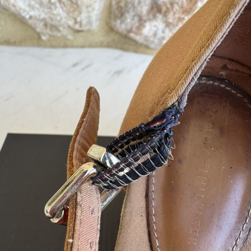 Tommy Hilfiger beige wedge sandals used, size 40