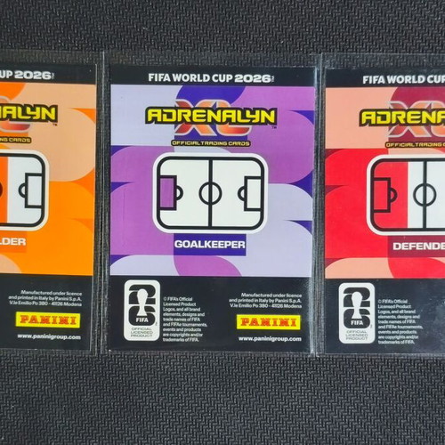 Panini Adrenalyn XL FIFA World Cup 2026 France Lot 3 Power-Up Cards