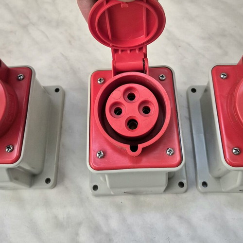 Gewiss Industrial Wall Plugs GW 62 419 New Pack of 3