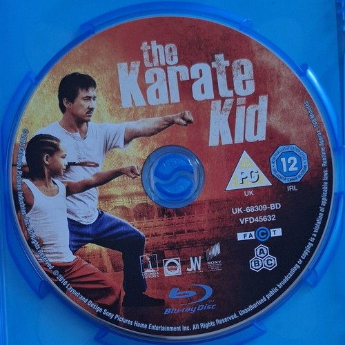 The Karate Kid Blu-ray like new, action, subtitles