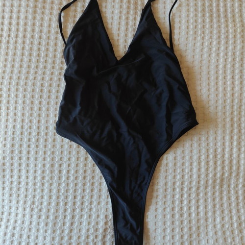 Bikini set with lemon print, size S