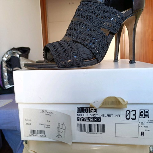 L.K Bennett ankle boots size 39 used, black