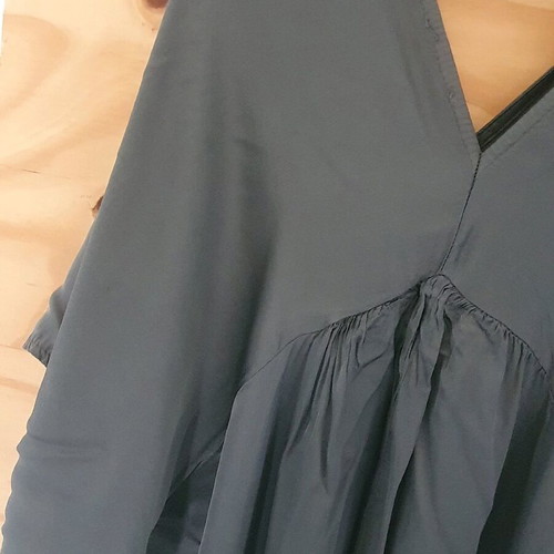 Silvergrey softsilky dress new, one size
