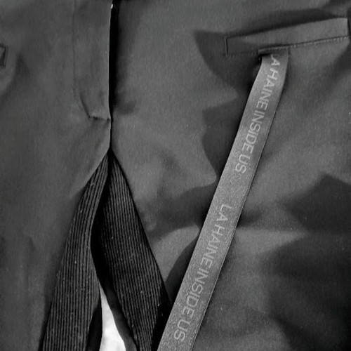 La Haine Inside Us pants like new, size L (M), black