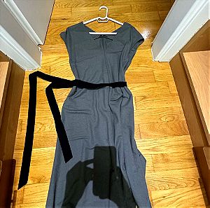 Φόρεμα μιντι Zara με ζωνη
