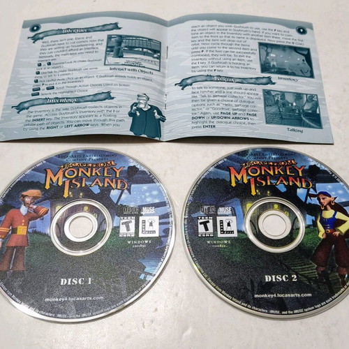 Escape from Monkey Island PC παιχνίδι μεταχειρισμένο, περιπέτεια